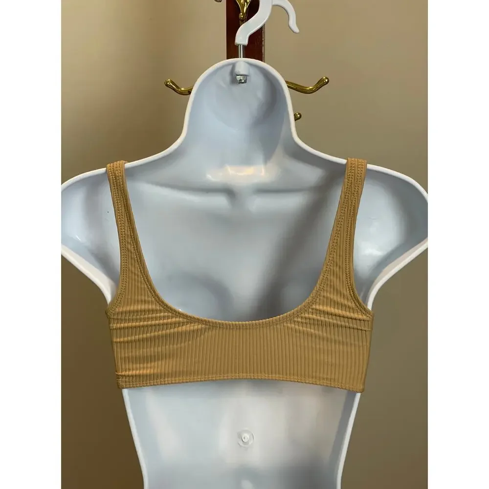 Frankies Bikinis Congo Swim Top XS NWT Minimal Bikini Top